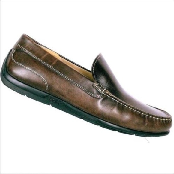 Ecco Shoes | Men Leather Driving Loafer 